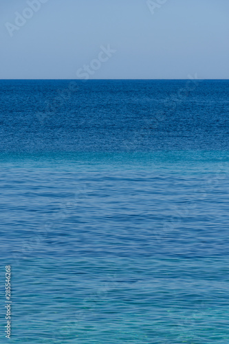 Splendid panoramic view of the crystal blue sea of the island of Elba in Italy © Filippo Corti