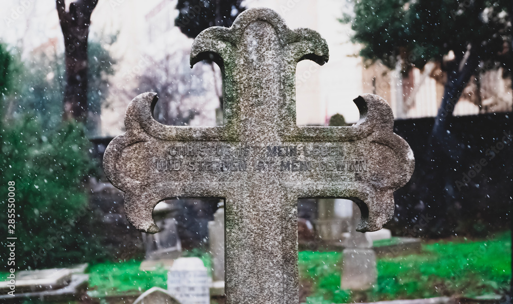 Christian Tombstone Christian Tombstone
