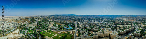 Aerial panorama of Jerusalem