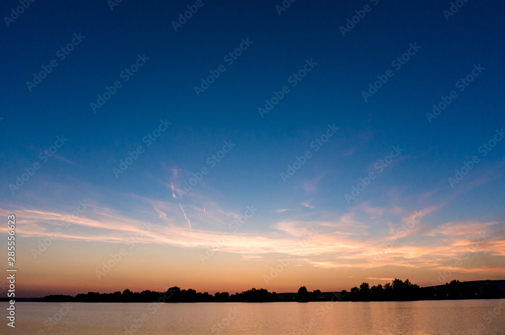 Sunset over Sunset over