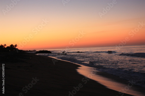 Amanecer en Playa Ventura México © La otra perspectiva