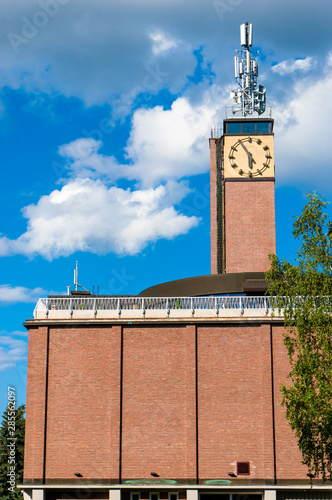 Принти на полотні Building of the Natural History Museum of Central Finland with view point in Jyv