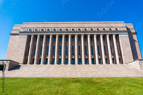 Building of The Parliament House, Helsinky, Finland