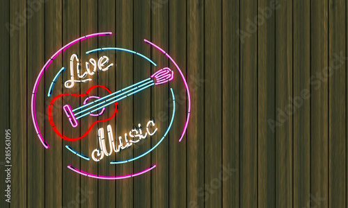 Livemusic Neon Sign