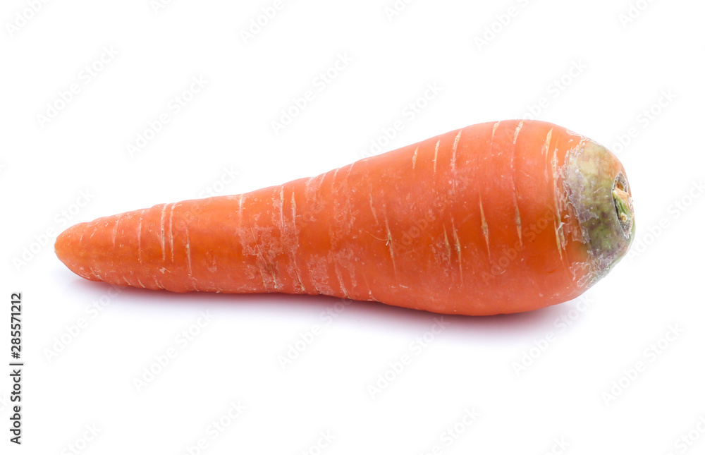 fresh carrots isolated on white background fresh carrots isolated on white background