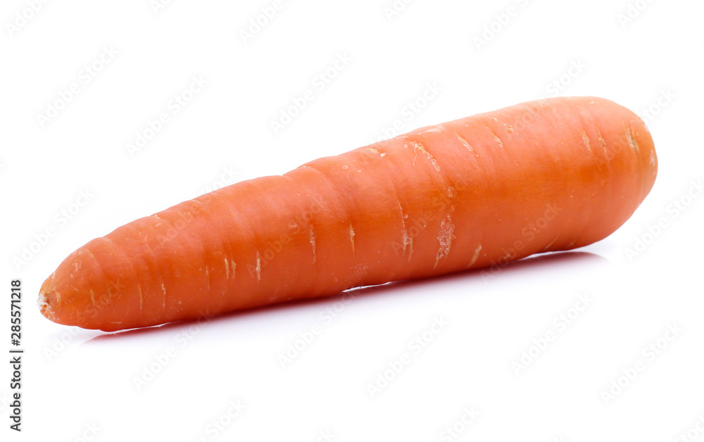 fresh carrots isolated on white background fresh carrots isolated on white background