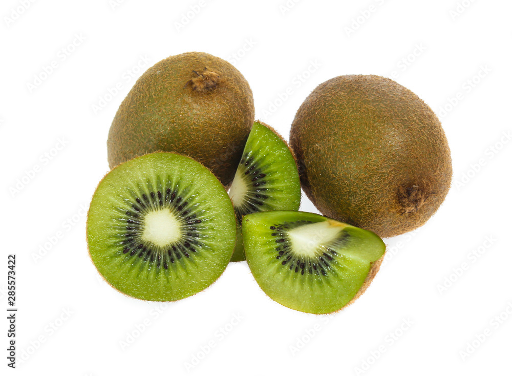 kiwi fruit isolated on white background kiwi fruit isolated on white background
