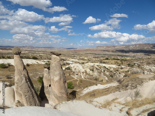 カッパドキア（世界遺産）３姉妹の岩（横）