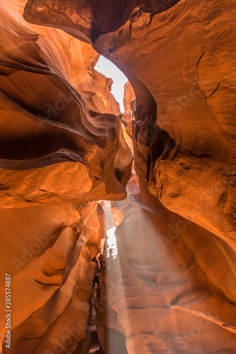 Red rock formation inside Antelope Canyon, USA