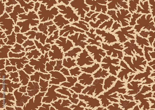 Masai Giraffe skin seamless pattern design. Vector illustration background. For print, textile, web, home decor, fashion, surface, graphic design