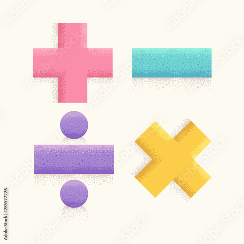 Math Operator Symbols Illus...