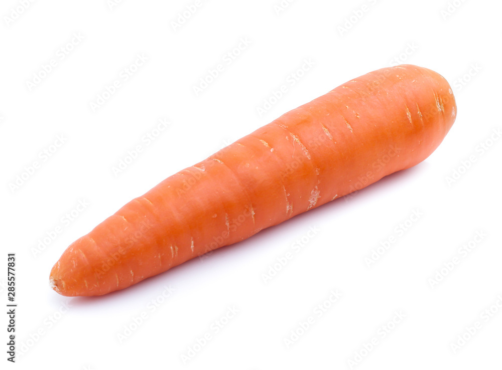 fresh carrots isolated on white background fresh carrots isolated on white background