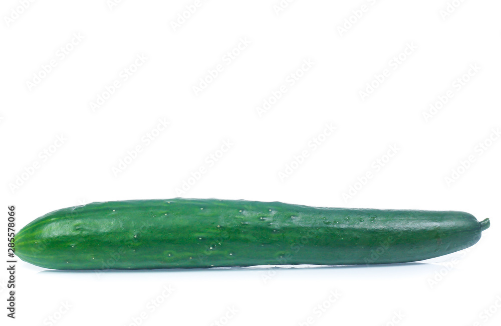 cucumber isolated on white background cucumber isolated on white background
