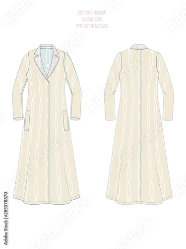 CUSTOMIZABLE VECTOR GARMENT TEMPLATE