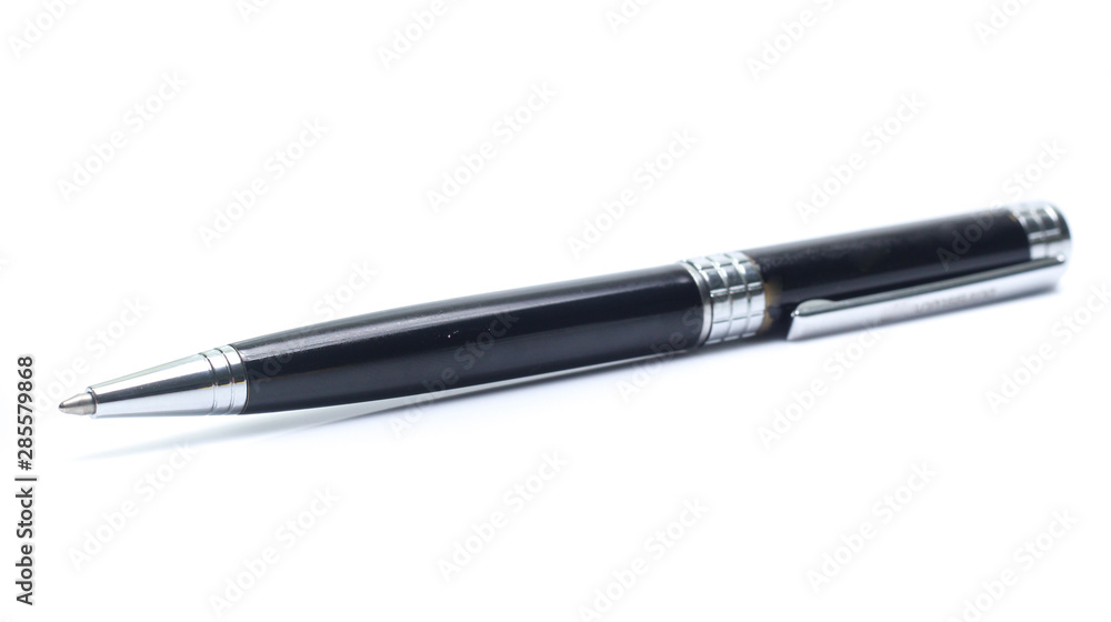 Black pen isolated on white background Black pen isolated on white background