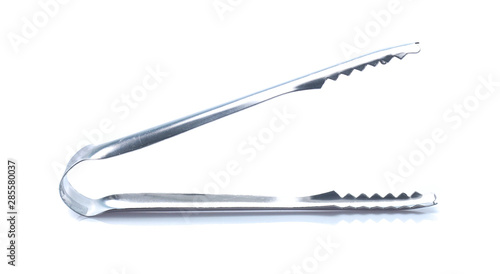 Ice tongs isolated on a white background