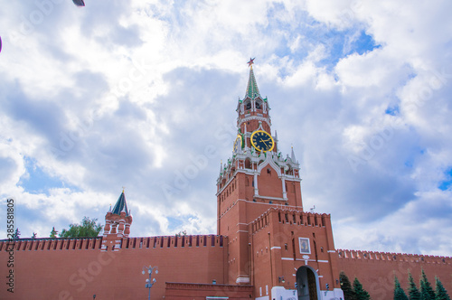 the red square at Moscow