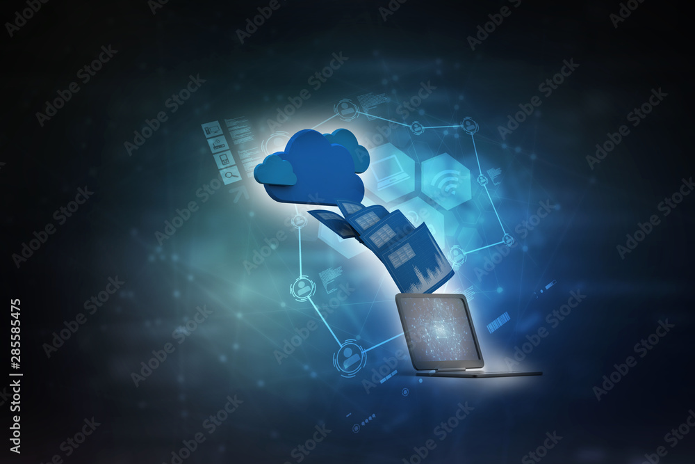 3d rendering technology Cloud computing