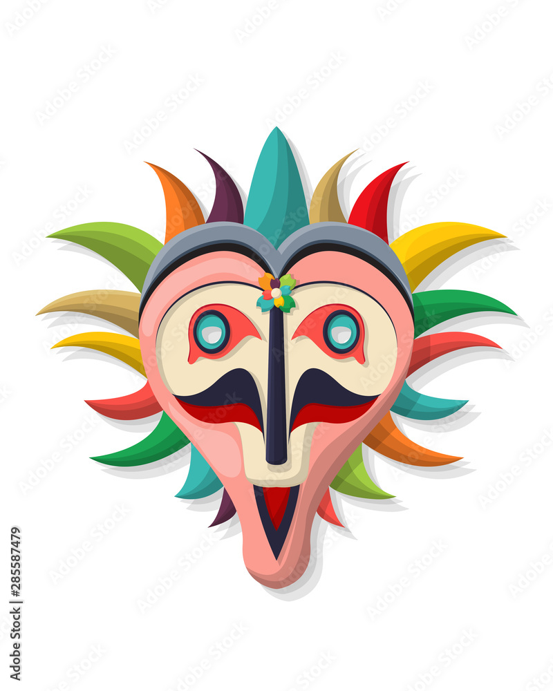 Fototapeta premium Carnival mask vector