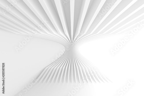 White Circular Building. Ge...