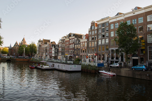 Building Architecture In Amsterdam, Netherlands.