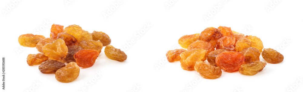 Raisins isolated on white background Raisins isolated on white background