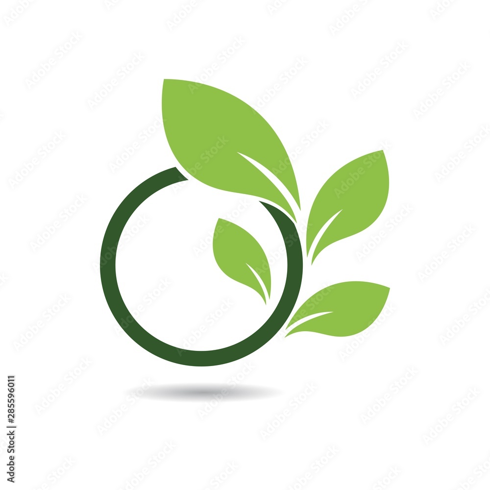 Leaf logo vector icon illustration Leaf logo vector icon illustration