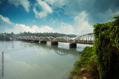 Korapuzha, also known as Elathur River, is a short river of 40 km, with a drainage area of 624 km², flowing through the Kozhikode district of Kerala state in India. It is formed by the confluence of t photo