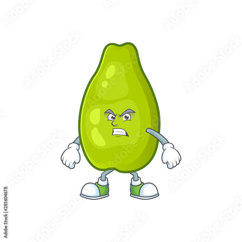 Scream papaya fresh on the cartoon character