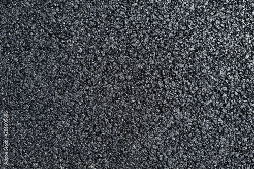 Canvas Print A new dark grey asphalt pavement texture.