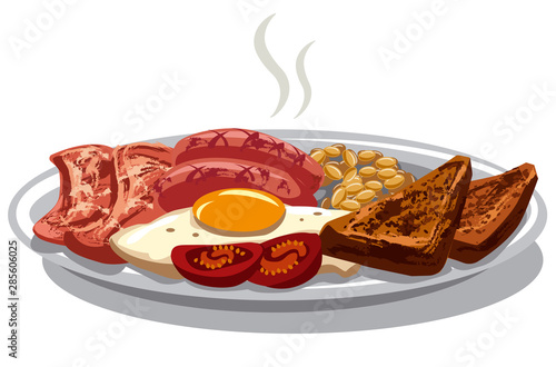 traditional english breakfast