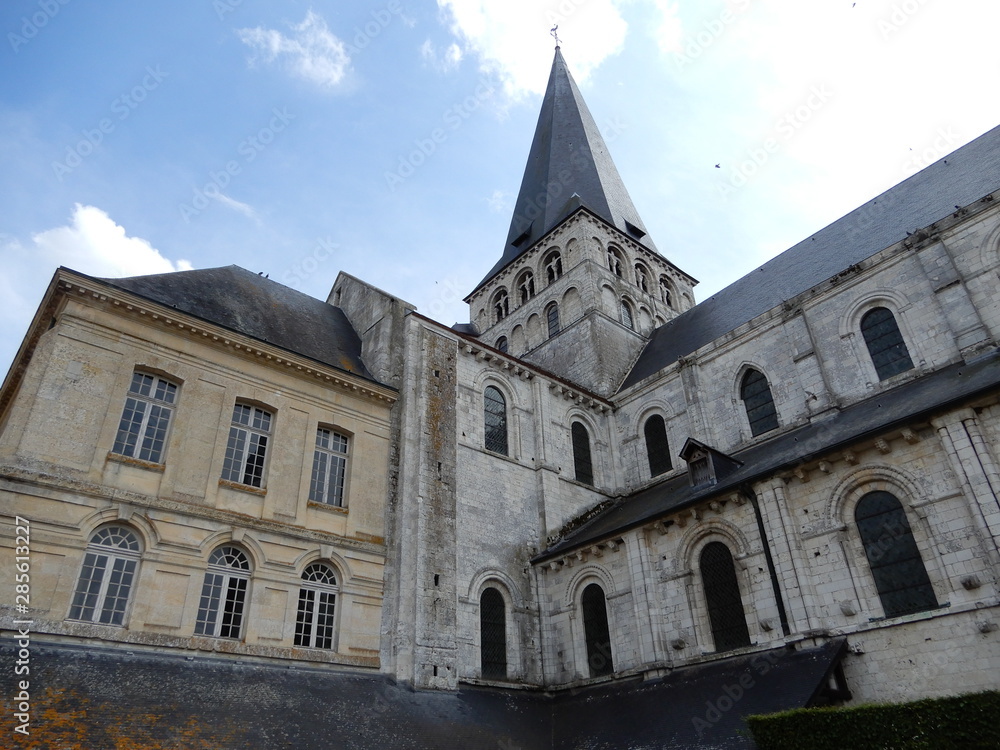 Abbaye de Saint-Martin de Boscherville, Seine-Maritime, Normandie, France