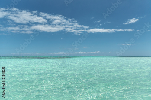 Paradise turquoise Indian Ocean