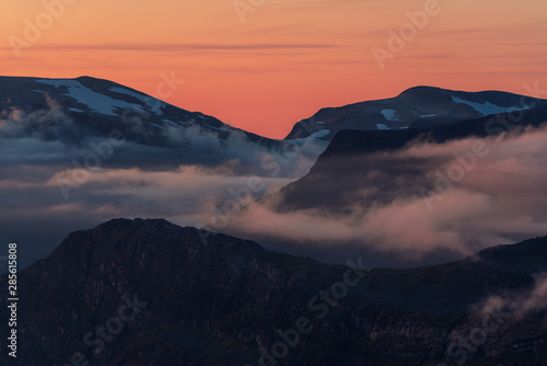 Beautiful landscape from Dalsnibba viewpoint