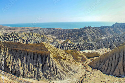 view of canyon in the Balochistan  photo