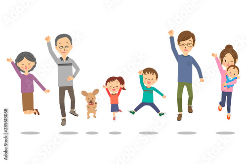 三世代家族　ジャンプ　01