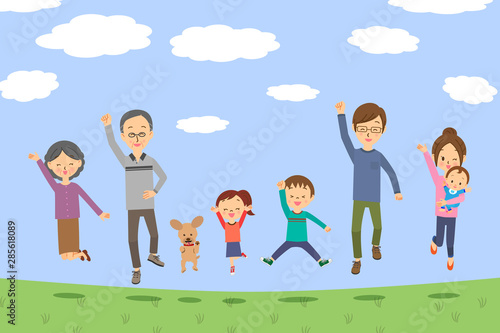 三世代家族　ジャンプ　02