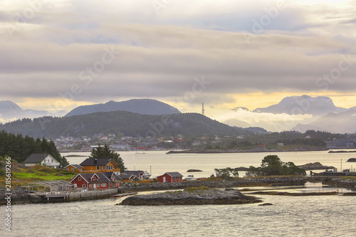 Town Floroe , Norway photo
