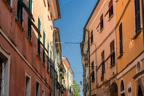 Street of Castelnuovo Magra, Liguria