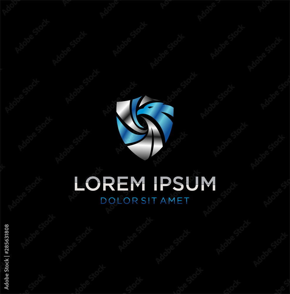 Eagle Logo Design Guard Vector Protect Icon Eagle Logo Design Guard Vector Protect Icon