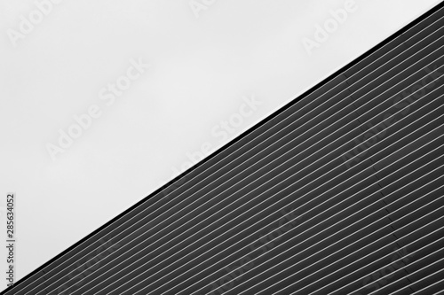 black and white architecture building wall design minimalism style