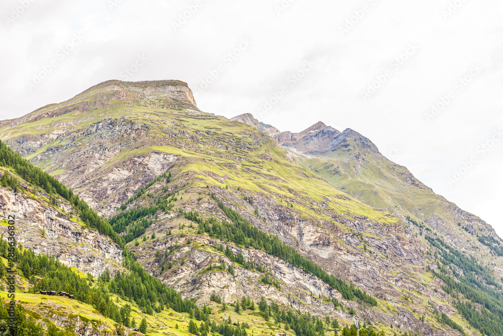 Fototapeta premium mountain swiss alps, summer season
