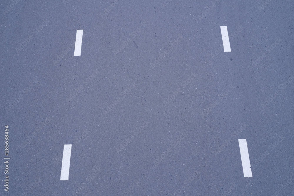 Fototapeta lane asphalt road with line texture