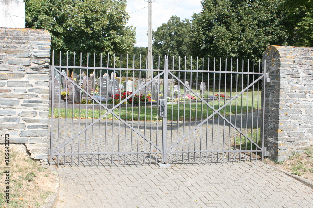 Friedhof, Friedhofseingang Friedhof, Friedhofseingang