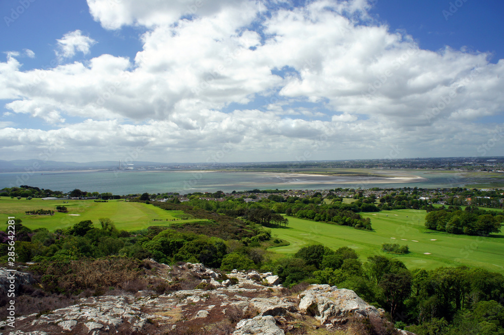 Landscapes of Ireland.Clouds over the Howth Peninsula. Landscapes of Ireland.Clouds over the Howth Peninsula.