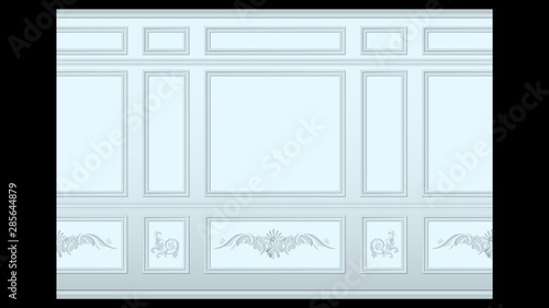stucco wall panel moulding seamless