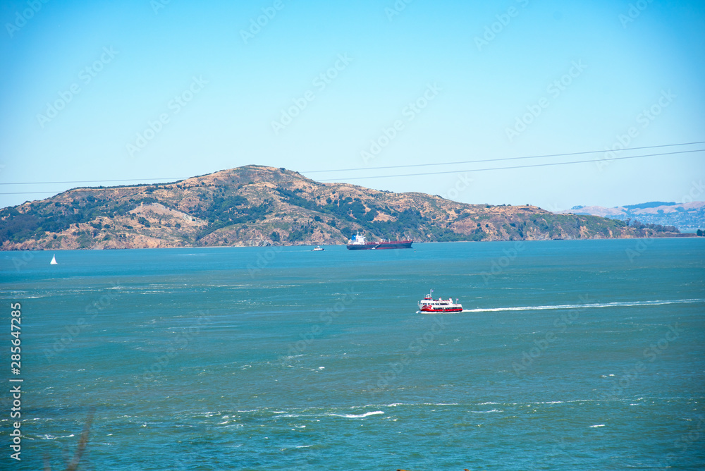 Obraz premium płynące statki