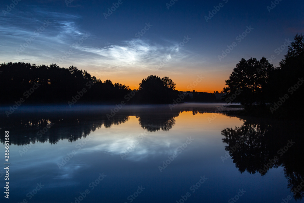 Noctilucent clouds Noctilucent clouds