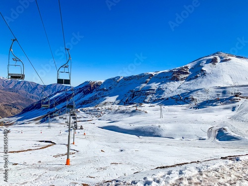 Vista do Valle Nevado - Santiago Chile - América do Sul