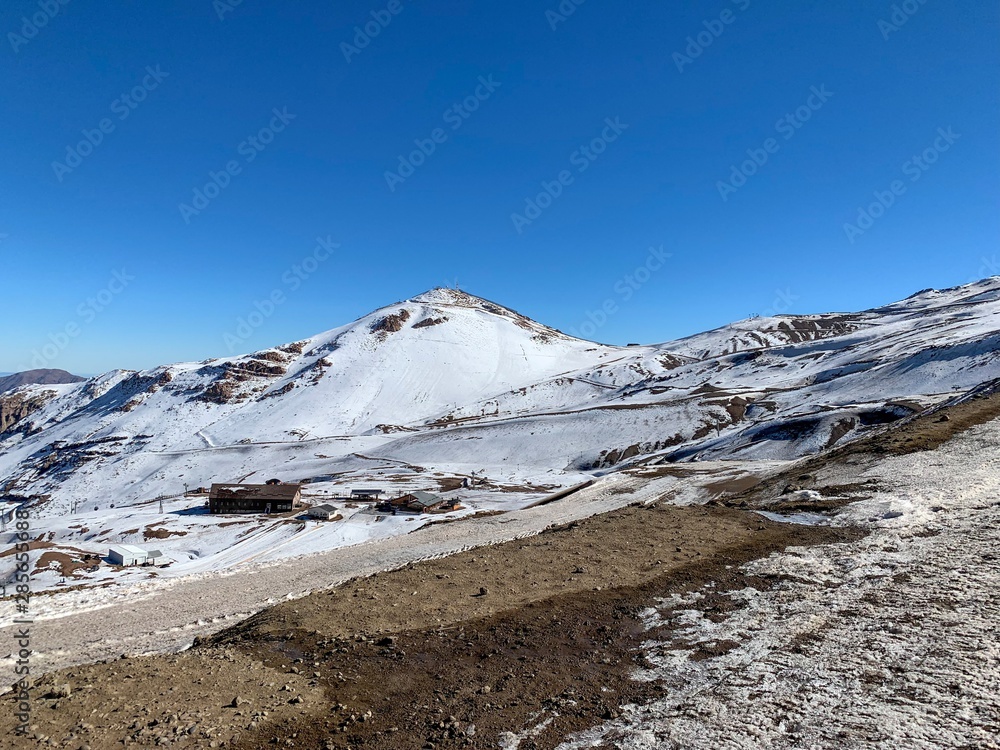 Vista do Valle Nevado - Santiago Chile - América do Sul